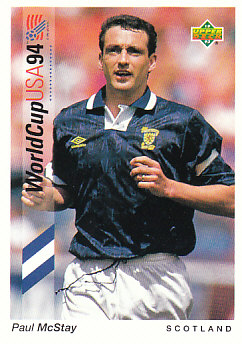 Paul McStay Scotland Upper Deck World Cup 1994 Preview Eng/Ger #170